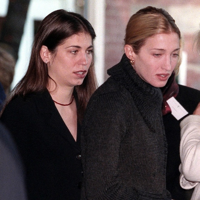 Caroline Bessette-Kennedy and Lauren Bessette in 1998